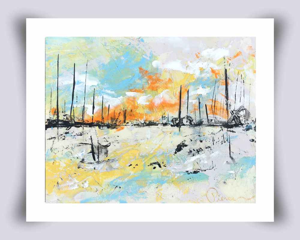 "Orange Swamp" Print