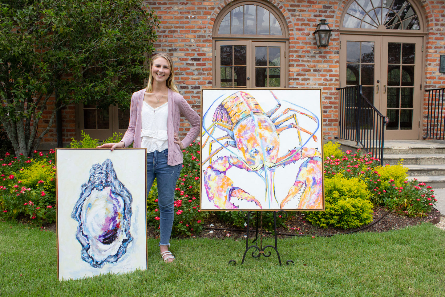 "Wild Oyster" Original Acrylic Painting