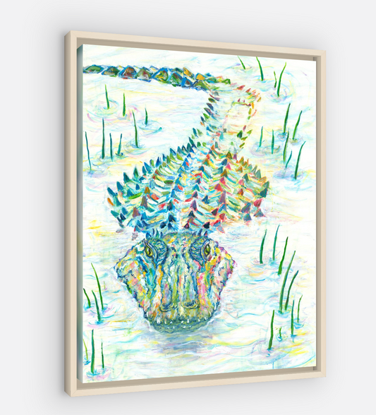"Claudine" Framed Canvas Flash Sale