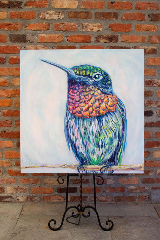 "Ruby" Original Acrylic Painting